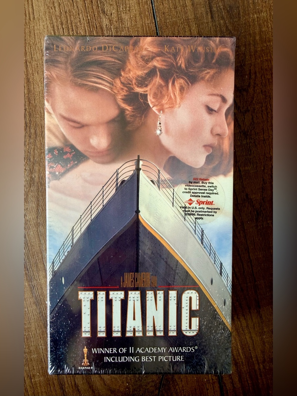 Titanic VHS 2 Tape Set Factory Sealed Brand New